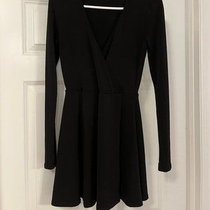 Urban Outfitters Black V-neck Dress